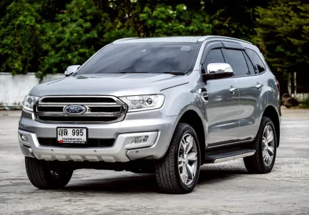 Ford Everest 3.2 Titanium 2017 รถบ้านสภาพดี ไมล์แท้