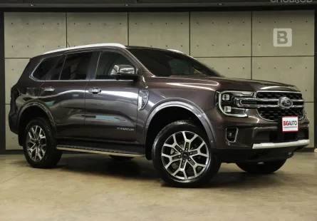 2023 Ford EVEREST 2.0 Titanium+ 4WD SUV AT ไมล์แท้ 5 หมื่น รับประกัน 5 ปี 150,000 KM B6332