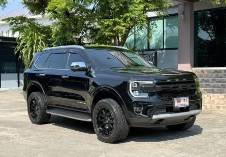 2024 FORD EVEREST 2.0 BITURBO TITANIUMPLUS 4WD รถมือเดียว 5X,XXXกม สภาพป้ายแดง รถไม่มีอุบัติเหตุครับ