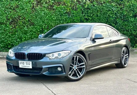 BMW 4 Series 420d 2015 รถยนต์มือสองสภาพดี ไมล์น้อย 