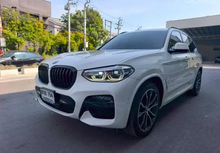 2021 BMW X3 xdrive30e M Sport สีขาว