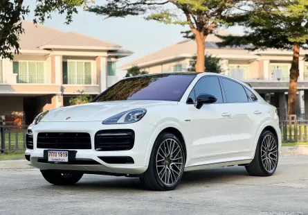 Porsche Cayenne 3.0 E-Hybrid Coupe 2024 มือสอง วารันตีแบตถึง 2027 รถสวย ไมล์น้อย 