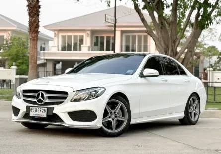 2015 Mercedes-Benz C-Class 2.1 Blue TEC HYBRID รถเก๋ง 4 ประตู รถบ้านมือเดียว 