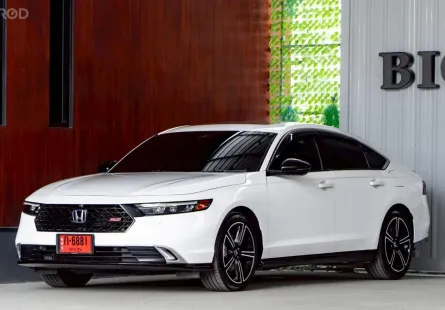 ไมล์แท้ๆ 6,000 กม.2025 Honda ACCORD 2.0 e:HEV RS รถเก๋ง 4 ประตู ออกรถง่าย