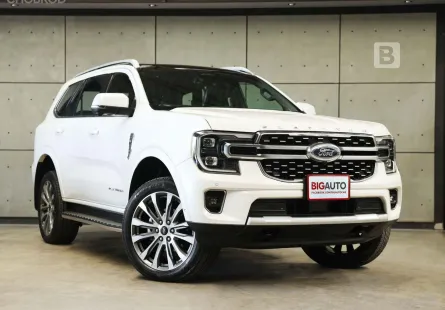 2024 Ford EVEREST 3.0 Platinum 4WD SUV AT ไมล์เเท้ 1 หมื่น รุ่น TOP สุดของ Everest มี Warranty B8170
