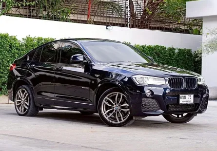 BMW X4 2.0 xDrive20d 2017 ขับเคลื่อน 4 ล้อ สภาพดี