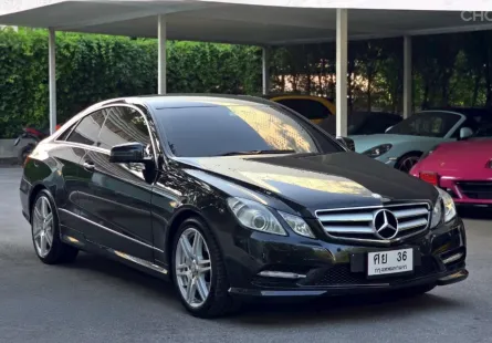 Mercedes-Benz E-Class E200 Coupe 2012 รถบ้านมือสอง ไมล์แท้  