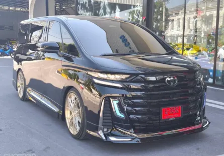 2025 Toyota VELLFIRE 2.5 HEV E-Four รถตู้/MPV รถบ้านมือเดียว 3 เดือน ไมล์ 800 km เจ้าของขายเอง 