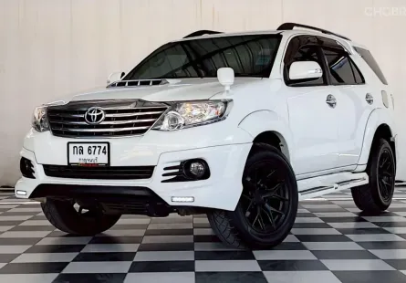 FORTUNER 2.5 V.CHAMP.2WD.ภายในสีดำ เกียร์ออโต้ ปี 2014