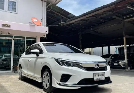 HONDA CITY 1.0S ปี2020สีเดิมโรงงานสภาพป้ายแดง
