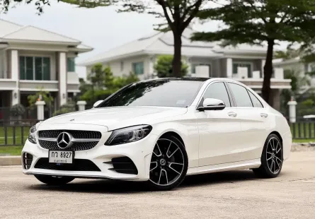 2018 Mercedes-Benz C-Class 2.0 C220d รถเก๋ง 4 ประตู ดาวน์ 0% รถสวย ไมล์แท้  