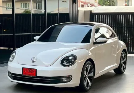 2013 Volkswagen Beetle 1.2 TSi รถเก๋ง 2 ประตู รถบ้านมือเดียว  ไมล์แท้  