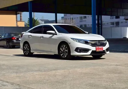 Honda Civic 1.8 EL เกียร์ออโต้ สีขาว ปี 2017 