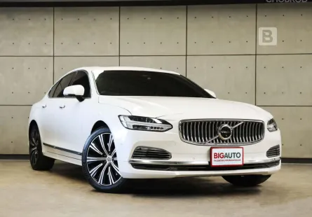 2022 Volvo S90 2.0 Recharge T8 Inscription 4WD AT ไมล์เเท้ 5หมื่น (TOP) รับประกันแบตHybrid B8031