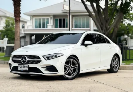 2022 Mercedes-Benz A-Class 1.3 A200 รถเก๋ง 4 ประตู รถบ้านแท้ 