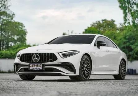Benz CLS53 AMG 4MATIC+ ปี 2021 นุ่มนั่งสบาย เกาะยึดติดถนน มือเดียว ป้ายแดง เซอร์วิสศูนย์