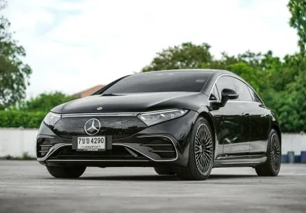Benz EQS500 4MATIC AMG Premium ปี 2022  รถไฟฟ้ารุ่นแรกสุดหรูจากเบนซ์ ถูกกว่าป้ายแดง 2 ล้าน