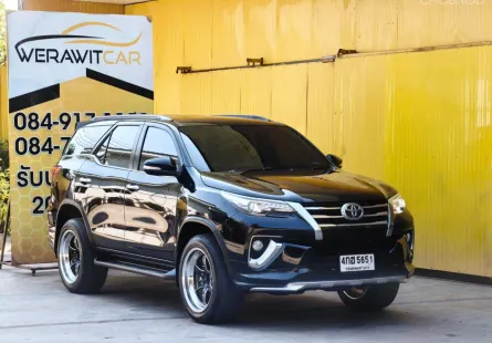 Toyota FORTUNER 2.4 V SUV ปี 2016 เครื่องดีเซล เกียร์ Auto รถสวย ไม่มีชนหนัก หรือ จอดแช่น้ำ