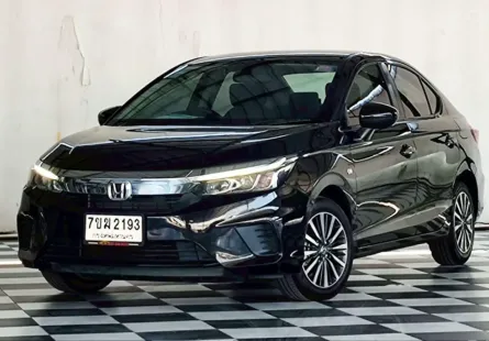 HONDA NEW CITY 1.0 S.TURBO (4DR) เกียร์ออโต้ ปี 2020