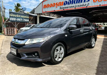 Honda City 1.5 V เกียร์ออโต้ ปี 2016 ผ่อนเริ่มต้น 5,*** บาท