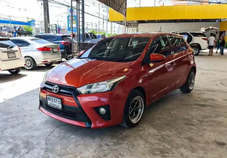 Toyota Yaris 1.2 J เกียร์ออโต้ ปี 2014จด2015 ผ่อนเริ่มต้น 4,*** บาท