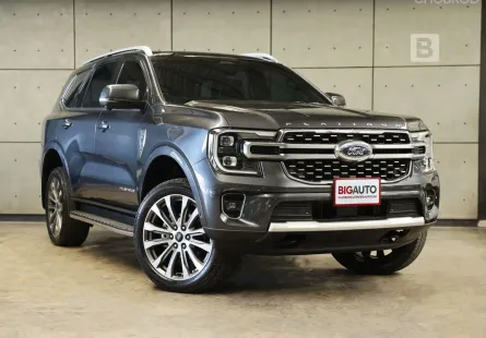 2024 Ford EVEREST 3.0 Platinum 4WD SUV AT ไมล์แท้ 2 หมื่น (วิ่งน้อย) รับประกัน 5 ปี 150,000 KM B8709