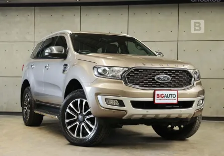 2019 Ford EVEREST 2.0 Titanium+ 4WD SUV AT ไมล์แท้ (วิ่งน้อยมาก) รุ่น TOP สุด (FULL OPTION) B8773