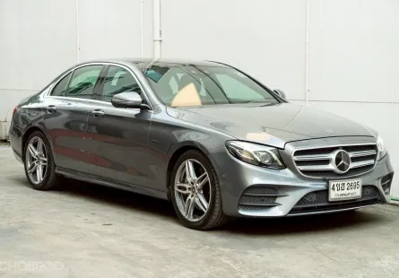 Mercedes-Benz E-Class E350e 2018 รถบ้านมือเดียว ไมล์น้อย  
