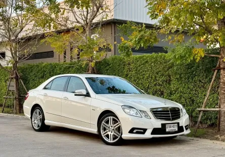 2012 Mercedes-Benz E-Class 2.0 E200 รถเก๋ง 4 ประตู รถสวย ไมล์แท้  