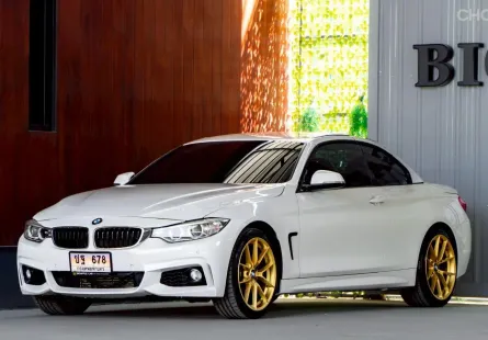 2015 BMW 4 Series 2.0 430i Convertible รถเก๋ง 2 ประตู รถบ้าน