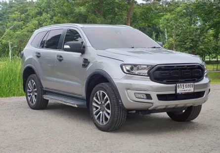 FORD EVEREST 2.0 turbo Titanium Plus Sunroof 2WD A/T ปี2019 รุ่นท็อปสุด