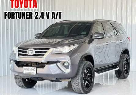 รถบ้านมือเดียว Toyota Fortuner 2.4 V SUV ออกรถได้ทุกอาชีพ ฟรีดาวน์ได้