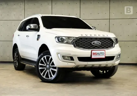 2021 Ford EVEREST 2.0 Titanium+ 4WD AT ไมล์เเท้ 9 หมื่น รับประกันระบบขับเคลื่อน 10ปี150,000KM B7087