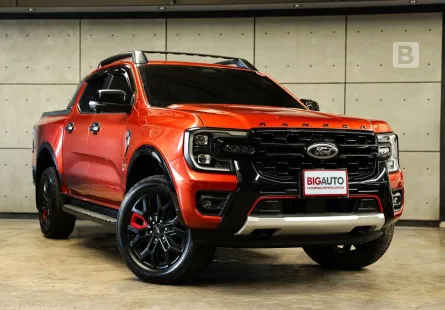 2023 Ford RANGER 2.0 Stormtrak Hi-Rider 4WD AT ไมล์เเท้ สภาพตัวรถโดยรวมไม่ต่างจากรถใหม่ B6103