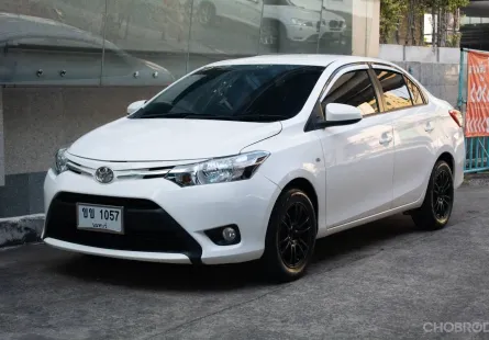 2014 TOYOTA VIOS 1.5 J ไมล์แท้เพียง 99,500 KM รถเจ้าของเดียว รถสีเดิมทั้งคัน น็อตไม่เคยขยับ