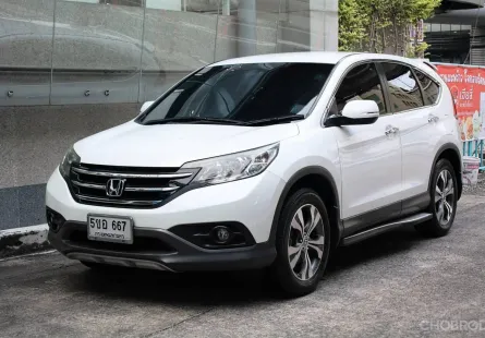 2014 HONDA CRV 2.4 EL (2WD) รถไมล์แท้ 123,000 KM รถสีเดิมทั้งคัน น็อตไม่ขยับ รถเข้าศูนย์ตลอด