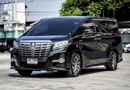 Toyota Alphard 2.5 Hybrid 2016 เครื่อง Hybrid ประหยัดพลังงาน