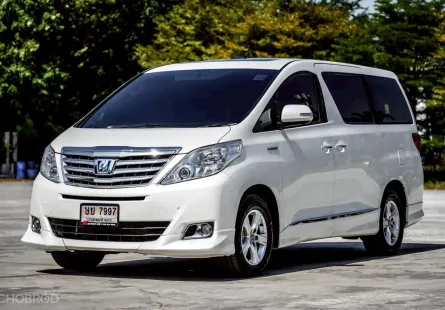 Toyota Alphard 2.4 Hybrid 2013 รถบ้านไมล์แท้