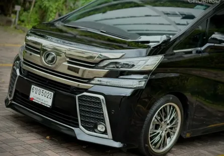 2017 Toyota VELLFIRE 2.5 รถตู้/MPV ดาวน์ 0% ดบ.พิเศษ