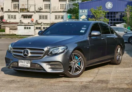 Mercedes-Benz E-Class E350e 2018 รถบ้านมือเดียว ไมล์น้อย  