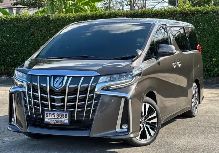 2023 Toyota ALPHARD 2.5 รถตู้/MPV รถบ้านมือเดียว ไมล์น้อย 29,000 km  
