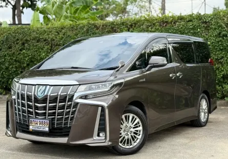 2021 Toyota ALPHARD 2.5 HYBRID SRC  E-Four รถตู้/MPV ฟรีดาวน์ รถสวย ประวัติศูนย์  