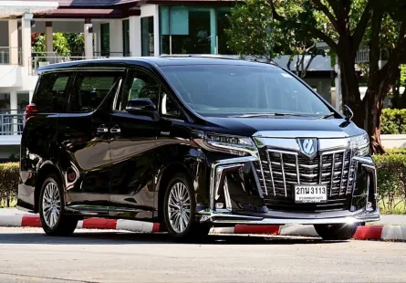 2019 Toyota ALPHARD 2.5 HYBRID E-Four รถตู้/MPV รถสวย ไมล์น้อย มือเดียวป้ายแดง  