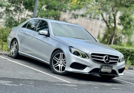 Mercedes-Benz E300 Bluetec Hybrid 2.1 เครื่องยนต์: ดีเซล-ไฟฟ้า เกียร์:AT ปี: 2014 จด: 2016 สี:เทา