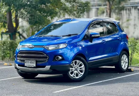 Ford Ecosport 1.5 Titanium ตัวTOP หลังคาSunroof เบนซิน เกียร์ออโต้  สี: น้ำเงิน  ปี: 2015