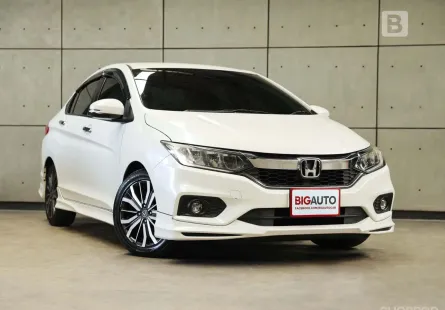 2018 Honda City 1.5 SV Sedan AT ไมล์เเท้ มือแรกจากป้ายแดง Minorchange รุ่นสุดท้ายของโฉมนี้ B6521