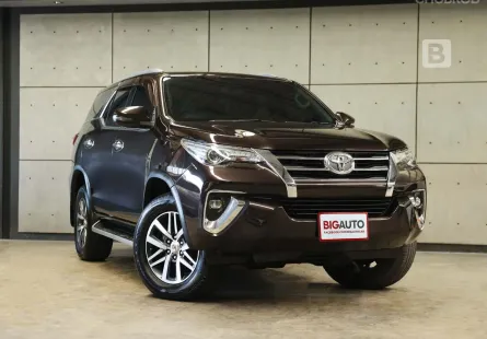 2019 Toyota FORTUNER 2.8 V SUV AT ไมล์แท้ ตัวรถมีของแต่งและอัพเกรดช่วงล่างมาแล้ว B8490