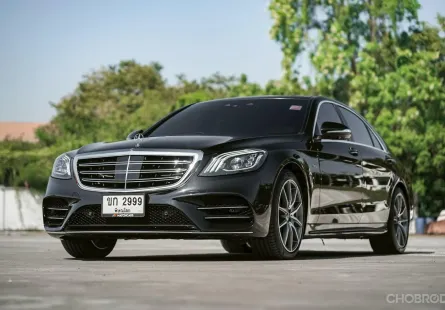 Benz S560e AMG ปี 2019  รถปลั๊กอินสุดหรู มือเดียว เลขไมล์แท้ รับประกันลงสัญญา