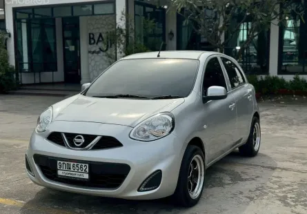 Nissan March 1.2 E เกียร์ออโต้ ปี 2019 สีบร์อนเงิน