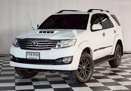 TOYOTA FORTUNER 2.5 V.CHAMP 2 WD.ภายในสีดำ เกียร์ออโต้ ปี 2014